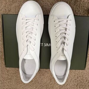 Beckett Simonon Reed Sneakers White Size 8.5